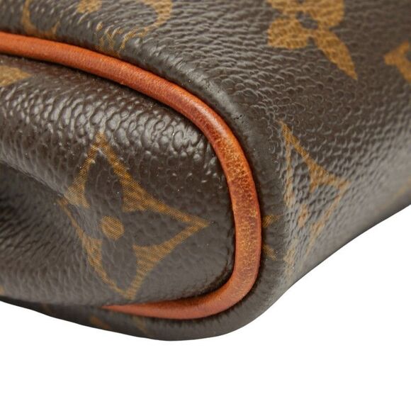 Louis Vuitton Monogram Eva Handbag Shoulder Bag 2WAY M95567 Brown PVC Leather - Picture 5 of 10